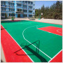 塑料拼裝地板籃球場新疆布爾津廠家
