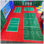 籃球場懸浮地板的浙江余姚設計圖案及顏色搭配