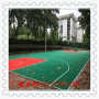 甘南夏河籃球場懸浮地板-安裝方便-防滑耐磨