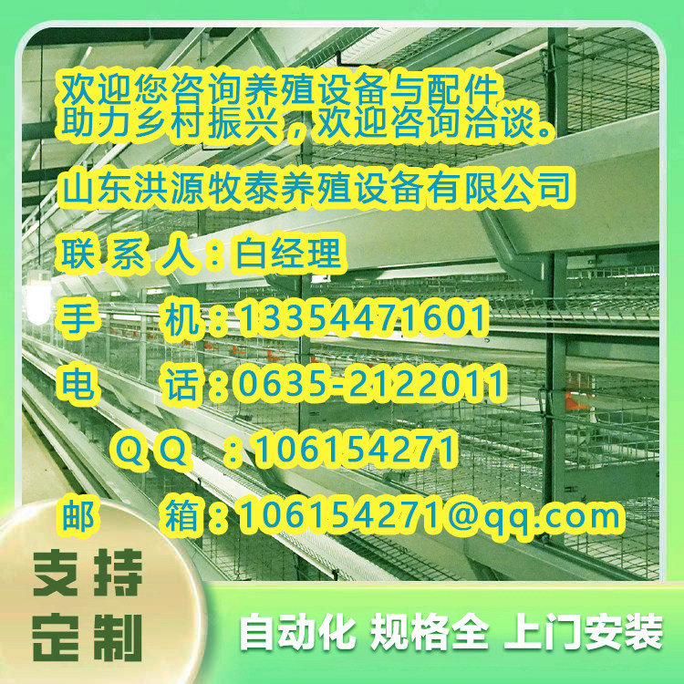 广德县国外自动化养鸡设备工厂