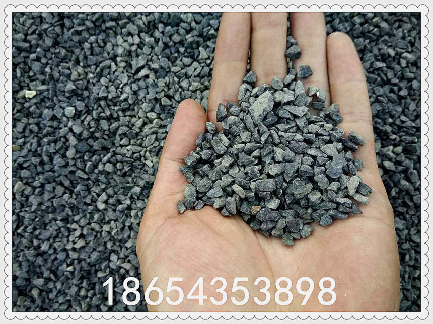 沥青用玄武岩石子石料泰州多少钱一立方米——展飞石材