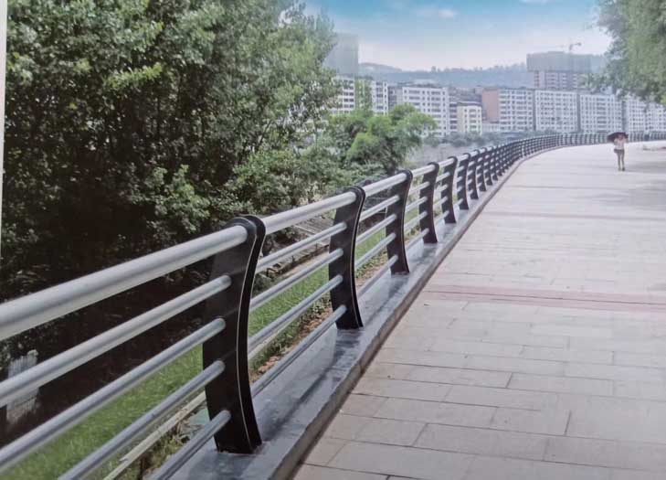 2021歡迎訪問##寧夏固原橋梁欄桿噴塑鋼板立柱##制造公司